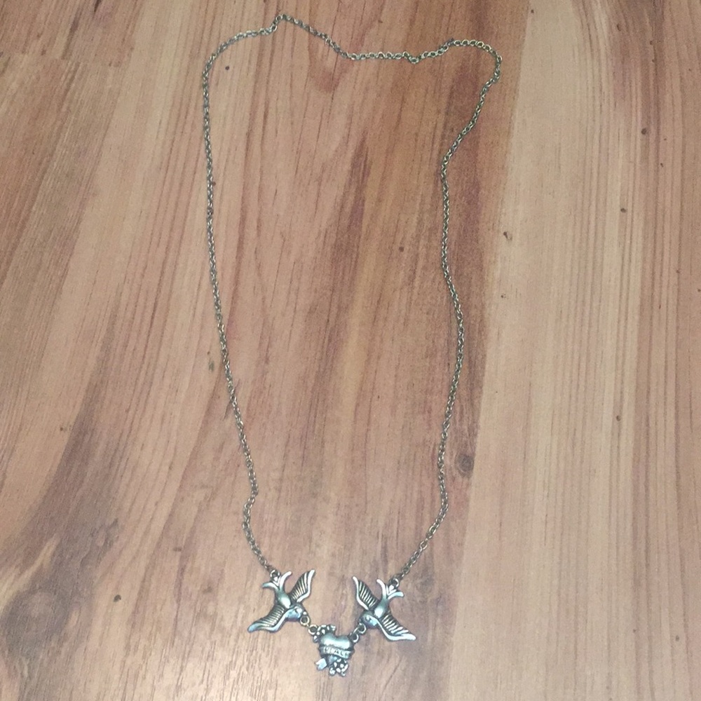 Long Sterling Silver Necklace